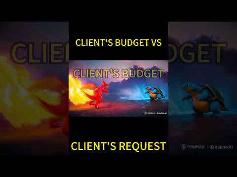 Client's Budget vs. Their Expectations: The Battle Begins! 💰⚔️ #ai #pokemon