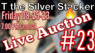 Live Auction 23 - Coins, Silver Pours, Rounds, Bars Collectibles & More!