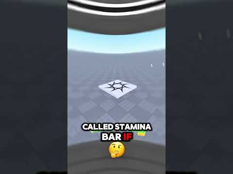 Roblox Studio Tip 20: Sprinting with Stamina Bar! #roblox #robloxgamedesign  #robloxstudio