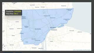 313 Area Code (Michigan) Social & Economic Profile