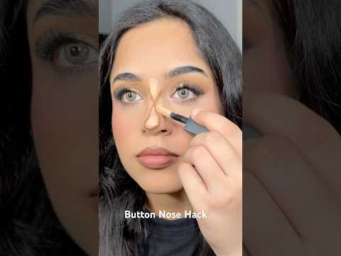 This hack will literally give you the smallest nose😍 definitely works!!