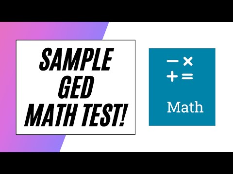 Practice GED Math Test – EXPLAINED!