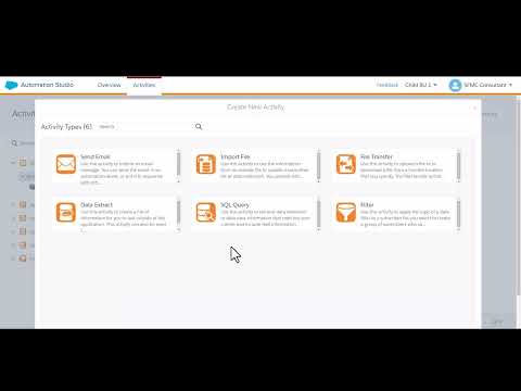 Salesforce Marketing Cloud SQL Query Activity Quick Easy
