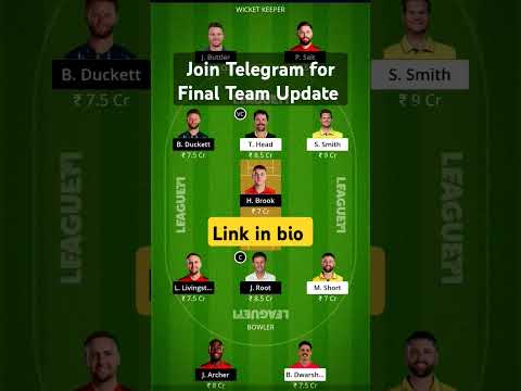 AUS vs ENG Dream11 Prediction today| AUS vs ENG ODI Champions Trophy| Champions Trophy 🏆| CT2025