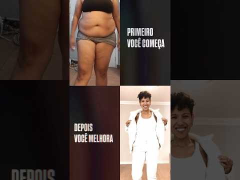 Perdi 30kgs sozinha e fiz um vídeo pra te ajudar a #PerderBarriga! Tá aqui :) #Viral #shorts #Dieta