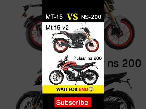 MT-15 Vs Pulsar ns 200 | Full Comparison || #pulsar #shorts #mt15 #bike #adventure