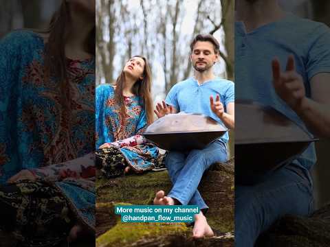improvisation in forest.  #handpan #relaxation #meditation #healingmusic #music #shorts