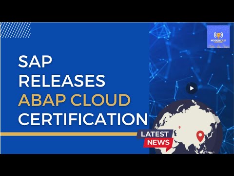 The News: Fast-track Your career with the SAP ABAP Cloud Certification