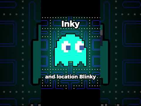 Pac-Man's Ghostly Crew Revealed - Part 4/5: Inky #arcadegames #pacman #retro #gaming #arcade