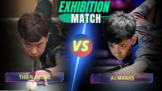 THIEN LUONG VS AJ MANAS | EXHIBITION GAME #billiards #9ballpool #highlights #hanoi #vietnam