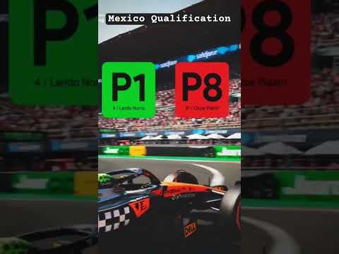 Lando Norris Takes Pole! 🇲🇽 McLaren Qualifying – Mexico City GP 2025 🏁