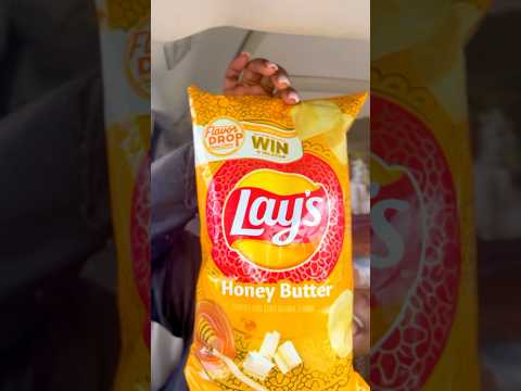 Lay’s Flavor Drop: Honey Butter⁉️ #globalflavors #layspotatochips #honeybutter #shorts #snacks #new