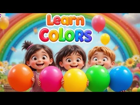 Primary Colours For Children | Learn Colour Song |Bukhari, sRhymes 