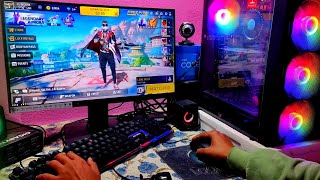 Intel i5 12400F gaming PC Setup | Under 50000k gaming PC bulid free fire | GTA5 gaming test