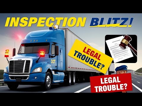 Trucking Roundup Inspection Blitz, Lawsuits & Mor