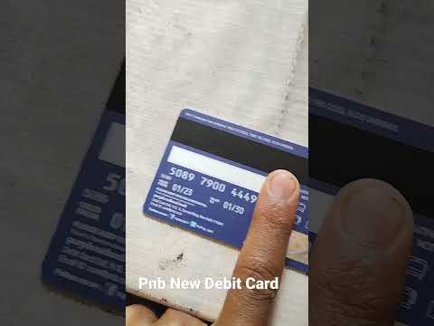#shots Pnb Bank New Debit Card Unboxing creadit card