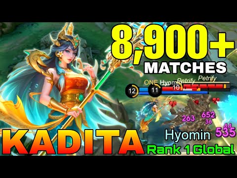 Kadita Insane 8,900+ Matches - Top 1 Global Kadita by Hyomin - Mobile Legends