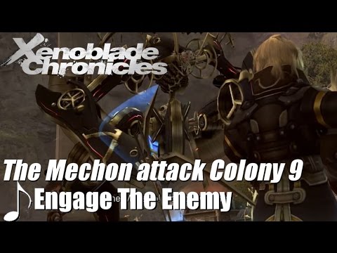 The Mechon attack Colony 9 - Engage The Enemy - Xenoblade Chronicles GMV