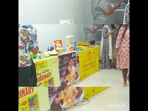 Fireless cooking competition Organised by Nestle. #jainuniversitySchoolOfAlliedHealthScience
