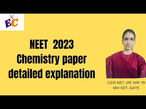 7 may 2023 NEET chemistry paper solution #neet2023