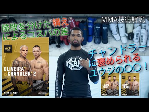 【技術解説】オリヴェイラ vs チャンドラー【UFC309】