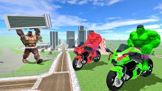 Franklin Found Giant  Hulk Bike In INDIAN BIKES DRIVING 3D