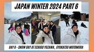 Japan Winter Part 6 | Day 6 - Snow Day at Echigo Yuzawa, Shopping and  Gyukatsu Motomura Dinner