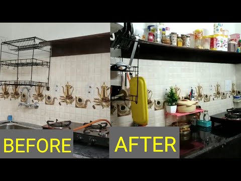 Indian Kitchen Organization in Budget and Kitchen Tour | How to Create Space in Small Kitchen