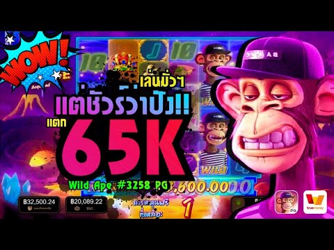 เล่นมั่วๆ แต่ชัวร์ว่าปัง!! แตก65K│ Wild Ape #3258 PG สล็อตลิงสุดไวลด์ เว็บตรงไม่ผ่านเอเย่นต์