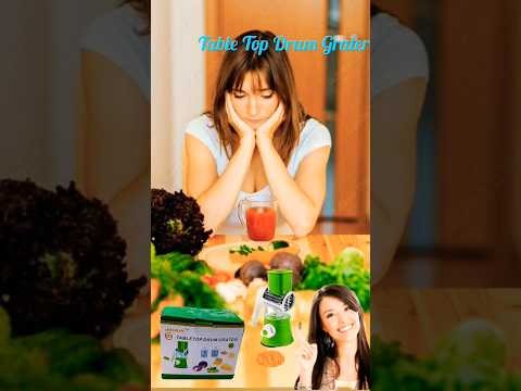 Table Top Drum Grater #bintebeena #kitchengadgets #onlineshoppinguae
