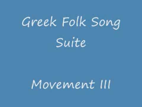 Greek Folk Song Suite - Dr. Barry E. Kopetz