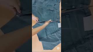 old jeans best reuse idea /make a beautiful baby  jacket from  jeans //#shorts #oldjeans