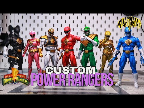Custom Mighty Morphin' Power Rangers