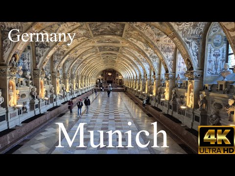 Exploring Munich(München), Germany I 4K I Part 3 I Residenz Museum