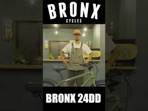 【ファットバイク のサイズ悩んだらこれ！】BRONX 24inc DD ブロンクス24インチなら大きくもなく小さくもなく！#bronx #ファットバイク #24インチ #bmx #カスタム #自転車