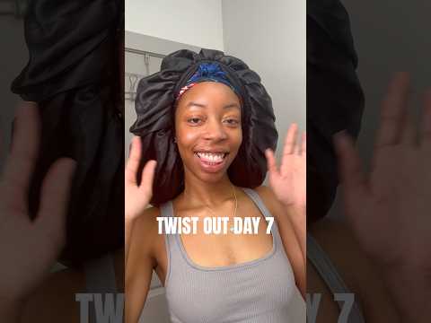 Twist out Day 7💕💕 #naturalhair #twistout #naturalhairstyles #bigfasia