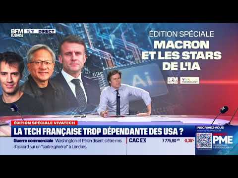 JEDI Andre Loesekrug-Pietri on BFM Business, Édition spéciale VivaTech 2025 , 11 June 2025