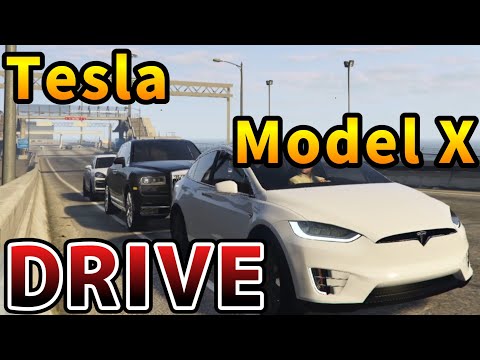 【GTA5】ドライブしてきた！テスラ X【実写MOD】#21