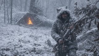 Caught in a -21°C Heavy Snowstorm | How NOT to Freeze to Death! | Extreme Winter Survival camp