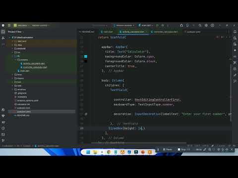 Flutter Class #7 by Shafik Sir