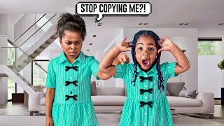 ANNOYING LITTLE SISTER COPIES BIG SISTER! 😡