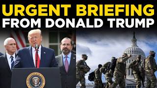 Donald Trump LIVE: Trump’s Biggest War Briefing  From Oval Office | US on High Alert