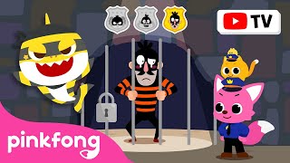 FREEZE! Catch the Thief | Thief Shark More and More | Christmas Special | Pinkfong Baby Shark