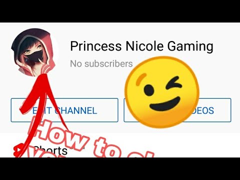 Tutorial! | how to change your YouTube profile picture! | Princess Nicole Gaming