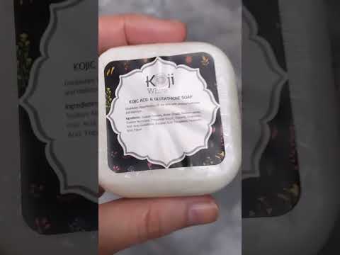 @KojiWhite  kojic acid and glutathione soap .