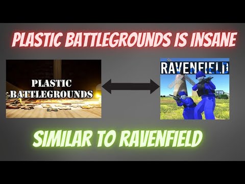 Plastic battlegrounds is the Ravenfield of VR!