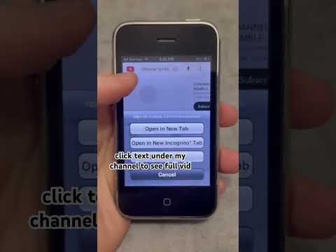 YouTube on the iPhone 3GS 💣