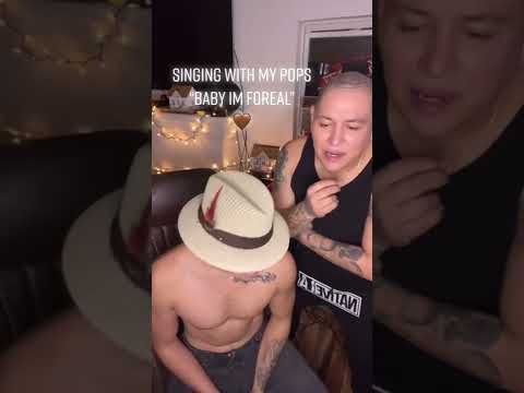 “Baby Im foreal” with my pops💫 #shorts #chicano #singing #chicanosoul #oldiesbutgoodies #mky