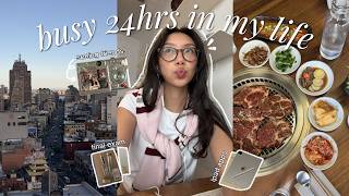 NYC VLOG 🍎 PRODUCTIVE & BUSY day in my life: final exam, being an extrovert, ipad apps & friends
