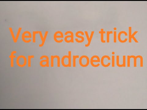 Androecium trick learn in 40 second